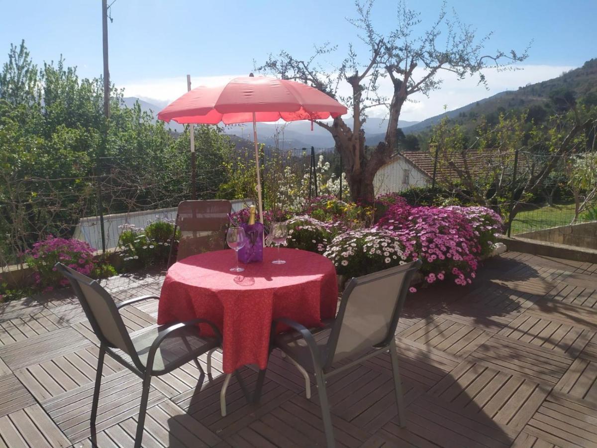 Studio le romantique à 20 kms de Nice Bendéjun Esterno foto
