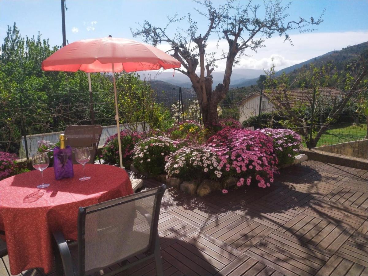 Studio le romantique à 20 kms de Nice Bendéjun Esterno foto