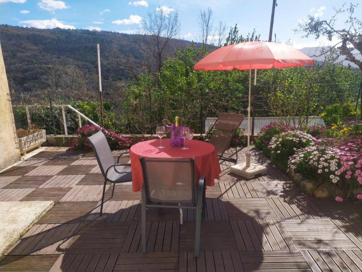 Studio le romantique à 20 kms de Nice Bendéjun Esterno foto