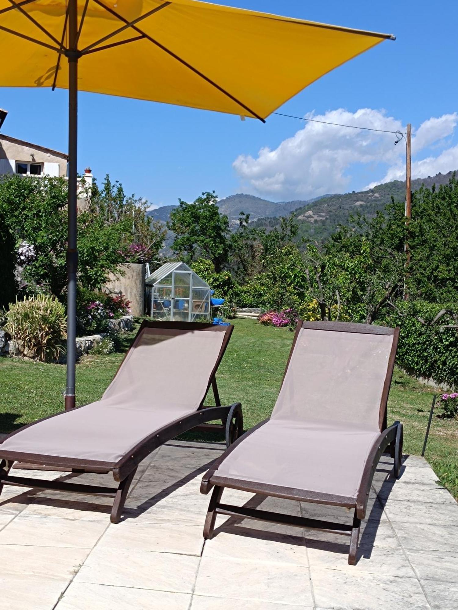 Studio le romantique à 20 kms de Nice Bendéjun Esterno foto