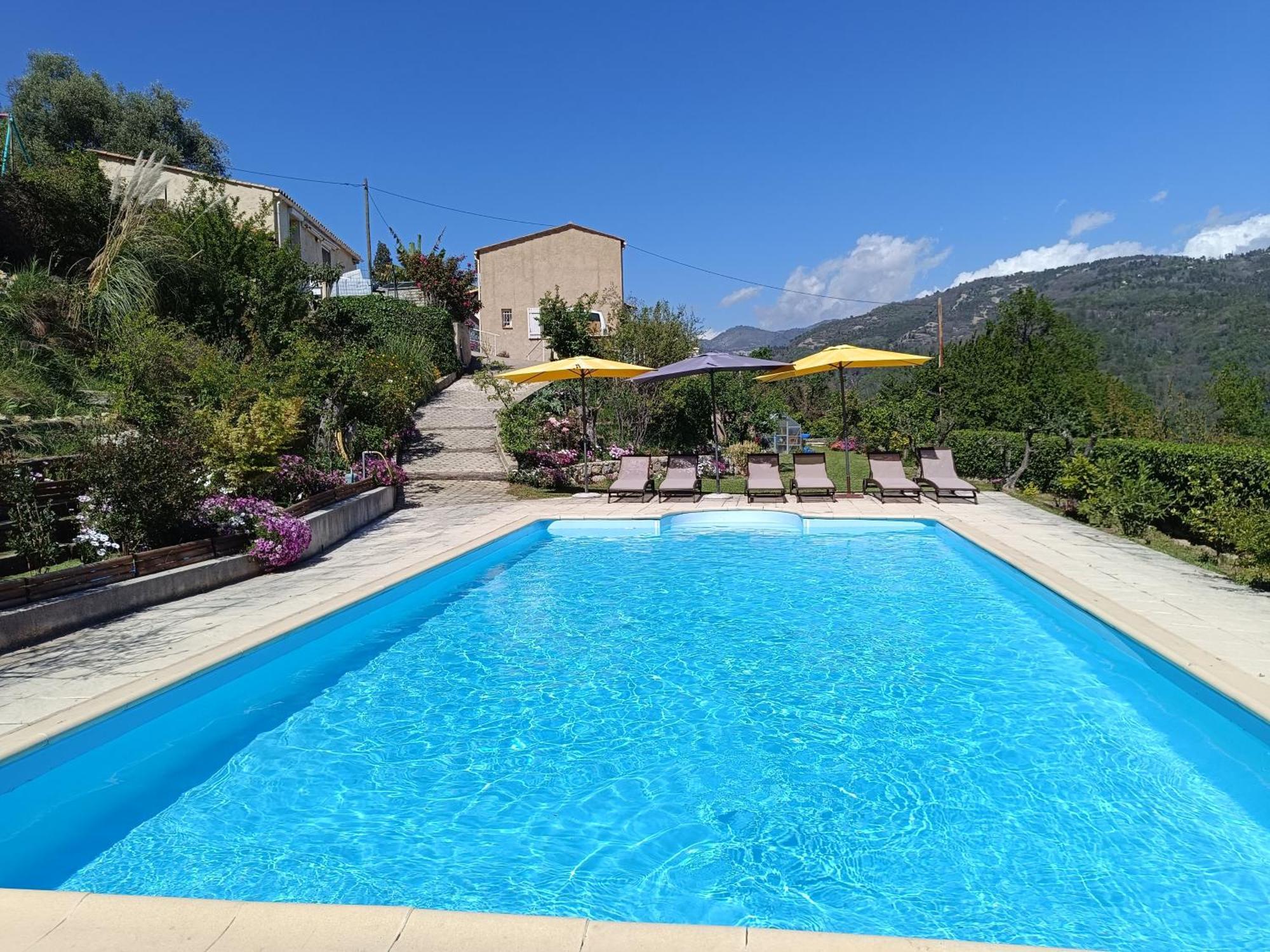Studio le romantique à 20 kms de Nice Bendéjun Esterno foto