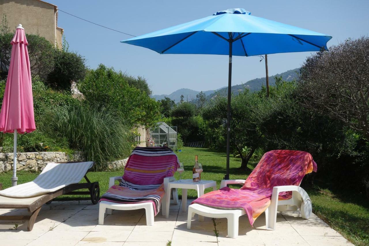 Studio le romantique à 20 kms de Nice Bendéjun Esterno foto